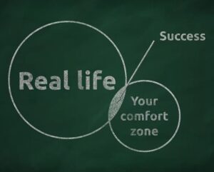 step outside your comfort zone